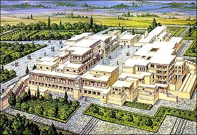 Knossos Palace Reconstruction