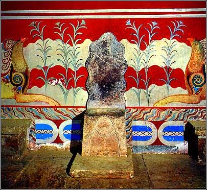 Knossos throne