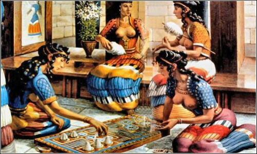 Minoan boardgame