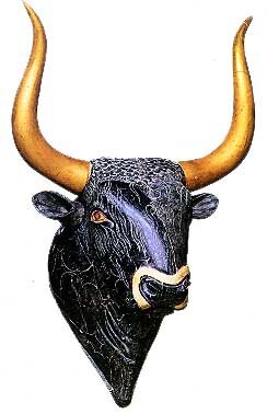 Minoan bull rhyton
